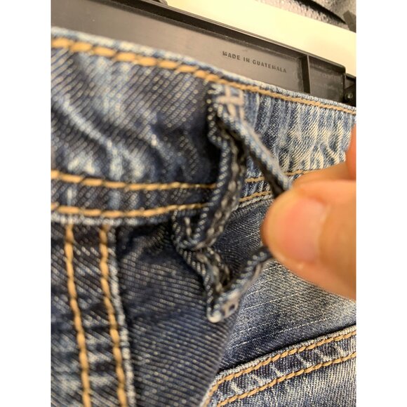 Buffalo X Buckle David Bitton Mens Jeans W36 L36 Tall Straight Brady RT10537 - Picture 10 of 10